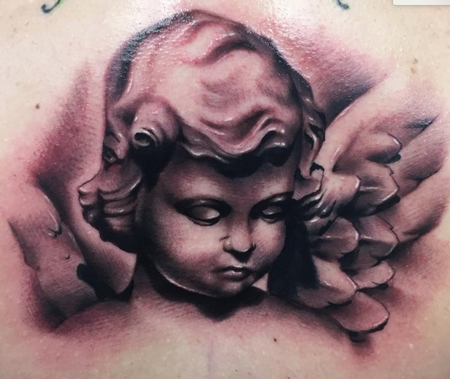 Tattoos - cherub angel - 126017